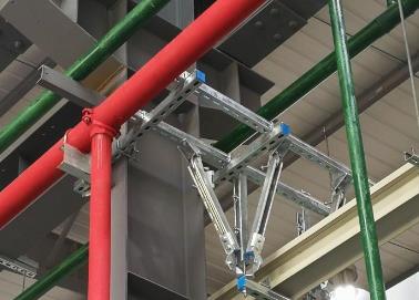 禹城该抗震支架的整体式支吊架结构协调性好